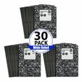 thumbnail image 1 of Pen+Gear Wide Ruled Composition Book, 7.5" x 9.75", Black and White Marble, 80 Sheets, 30 Count Pack, 1 of 5