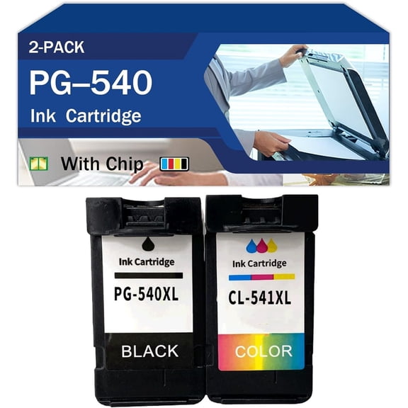 PG-540 Replacement Ink Cartridge Compatible for Canon MG2150 MG2250 3150 MG3250 MG4150 MG4Printers