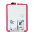 thumbnail image 1 of Pen+Gear Magnetic Dry Erase Board with Dry Erase Marker and Magnet, Pink, 8.5" x 11", 1 of 6
