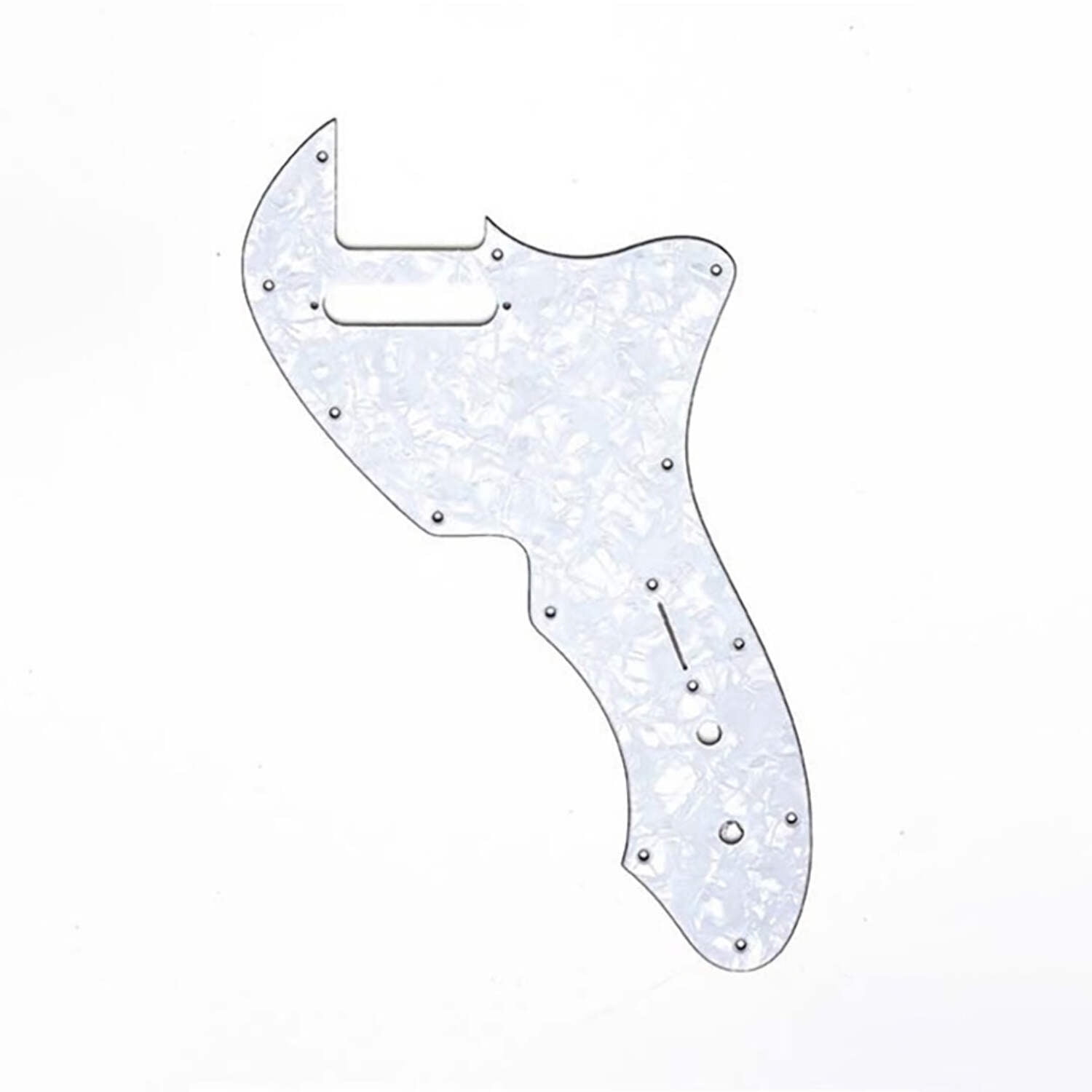 PG-9565-055 White Pearloid Thinline Pickguard for Telecaster®