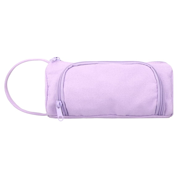 Pen+Gear Pencil Pouch with Handle, Purple