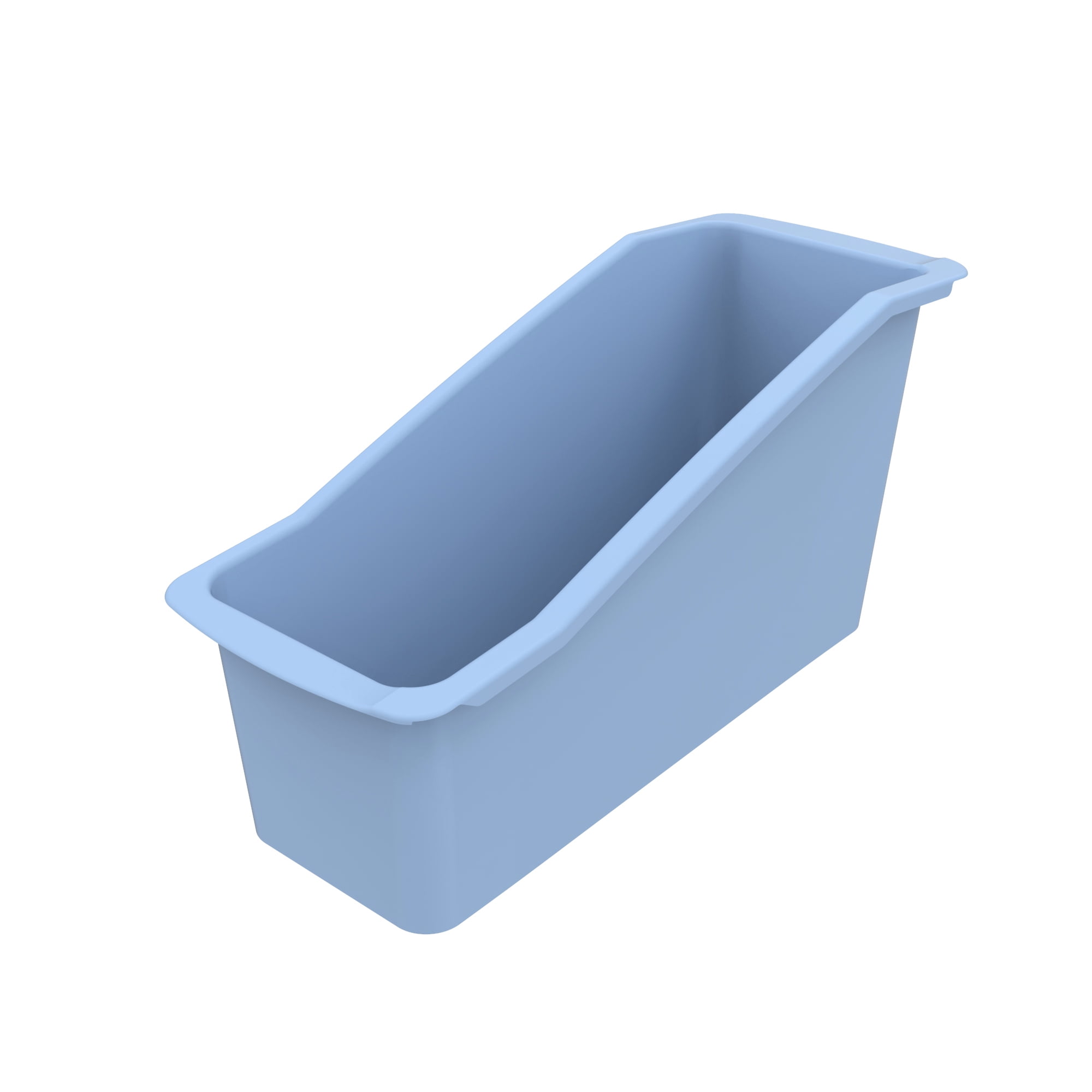 Pen+Gear Book Bin, 14.3 x 5.44 x 7.1 in, Victory Blue