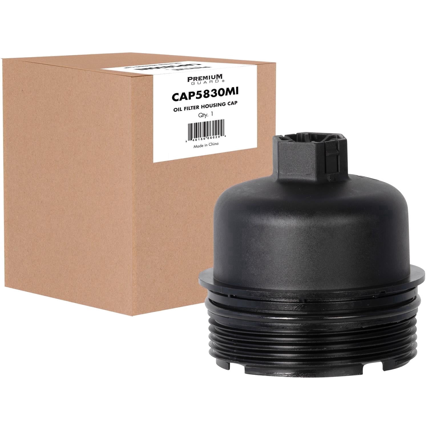 PG Oil Filter Housing Cap CAP5830MI | Fits 2007-2016 Mini Cooper 1.6L; 2011-2017 Cooper Countryman 1.6L; 2013-2016 Cooper Paceman 1.6L