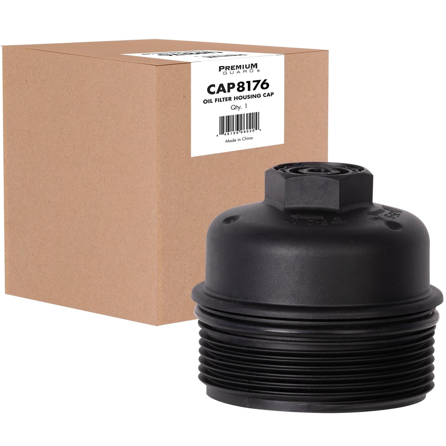 PG Oil Filter Housing Cap CAP8176 | Fits 2015 Volkswagen Passat, Jetta, Golf SportWagen, Golf, Beetle 2.0L; 2015-2016 Audi A3 2.0L