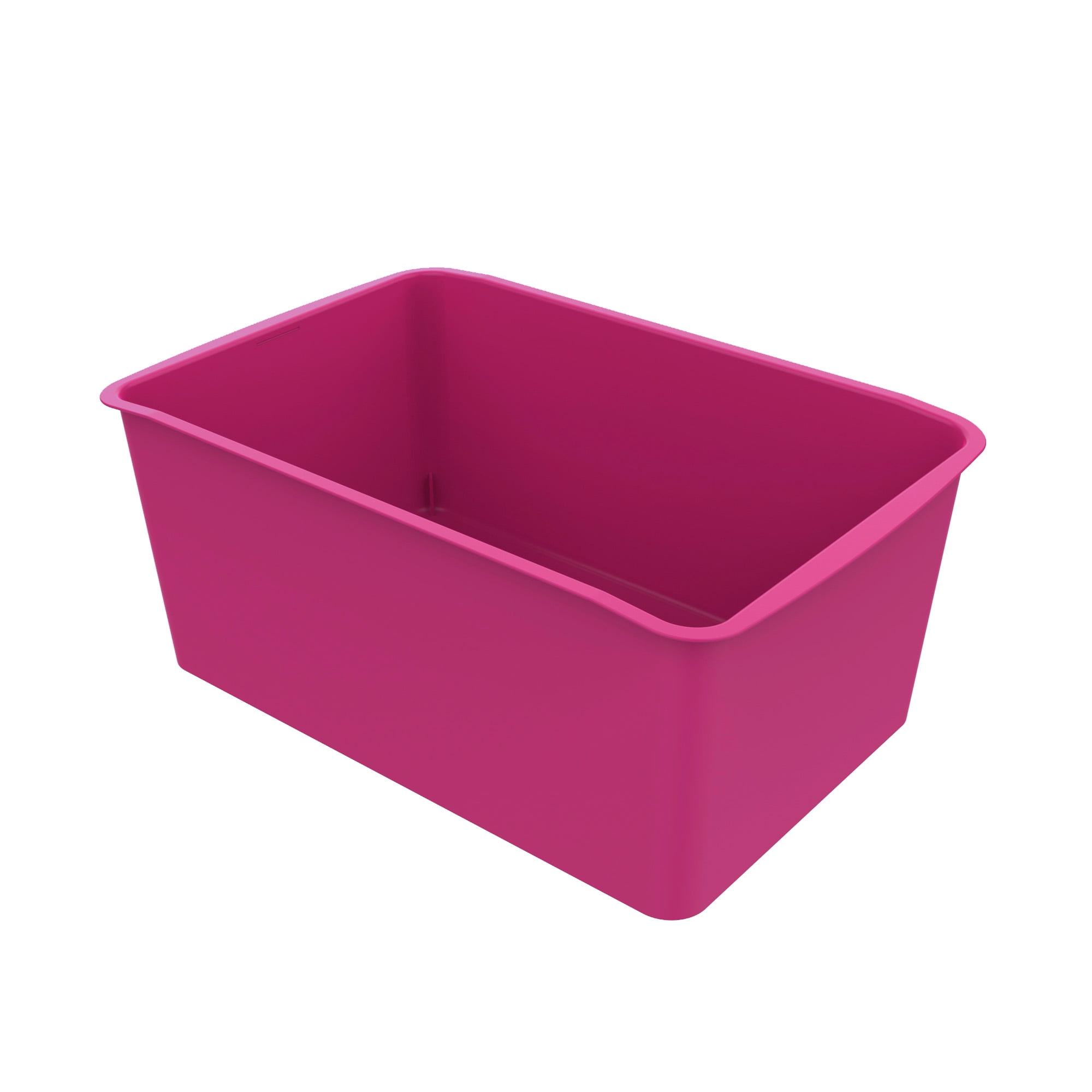 Pen+Gear Cubby Bin, 12.27 x 7.96 x 5.12 in, Tropical Blossom