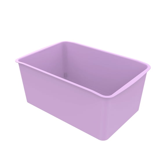 Pen+Gear Lavender Sunrise Plastic Cubby Bin 12.27 x 7.96 x 5.12 Inches