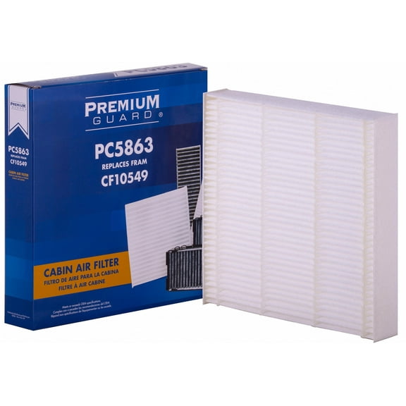 PG Cabin Air Filter PC5863 | Fits 2022-2025 Toyota GR86, 2021-2024 Hino M5, M4, 2006-2008 Honda Fit, 2013-2016 Scion FR-S, 2013-2020 Subaru BRZ, 2017-2018 Toyota Avanza, 2017-2020 86