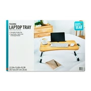 Pen+Gear Folding Lap Desk, Portable, Black, 1 Count 23.5 in x 15.6 in x 10.2 in