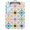 thumbnail image 1 of Pen+Gear Fashion Clipboard, Multicolor Geometric Quilt, 1 of 4