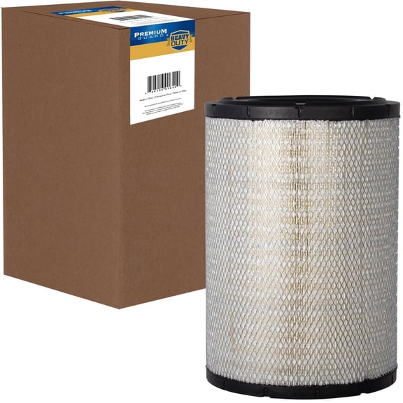 PG HA40127 Heavy Duty Engine Air Filter | Fits 1997-2008 Freightliner FS65 7.2L; 2001-2008 FS65 6.4L; 2005-2008 B2 6.4L; 2000 Thomas School Bus 7.2L, Primary