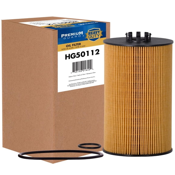 PG HG50112 Heavy Duty Oil Filter | Fits 2009 International WorkStar 7600 10.5L, 12.4L, 8600 TranStar 10.5L, 7600 10.5L, 12.4L; 2008-2009 ProStar, 8600 TranStar 12.4L
