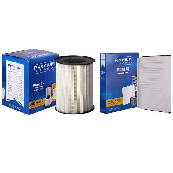 PG Kit Engine Air and Cabin Filter AC1000| Fits 2012-18 Ford Focus, 2013-19 Escape, 2019 EcoSport, 2014-16 Transit Connect, 2015-19 Lincoln MKC