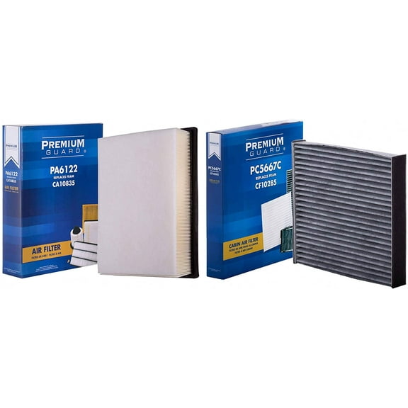 PG Kit Engine Air and Cabin Filter AC61225667| Fits 2010-19 Toyota 4Runner, 2010-19 Lexus GX460