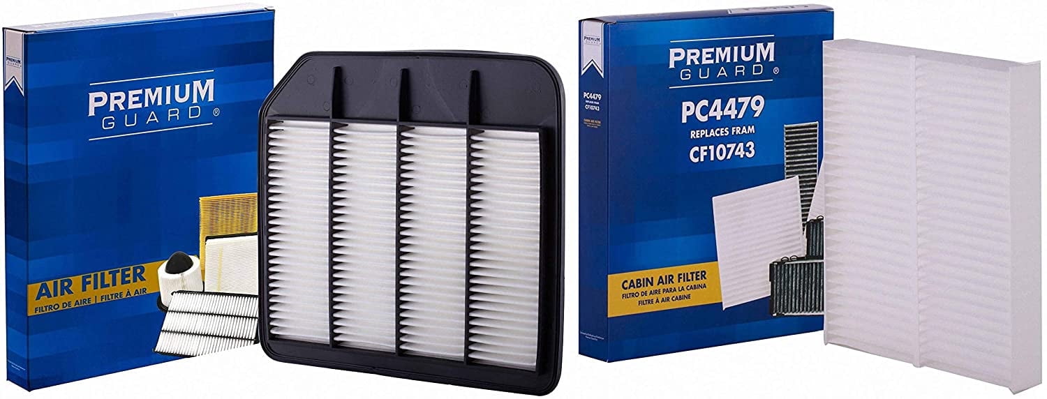 PG Kit Engine Air and Cabin Filter AC99434479| Fits 2014-19 Infiniti QX80, 2011-13 QX56, 2017-19 Nissan Armada