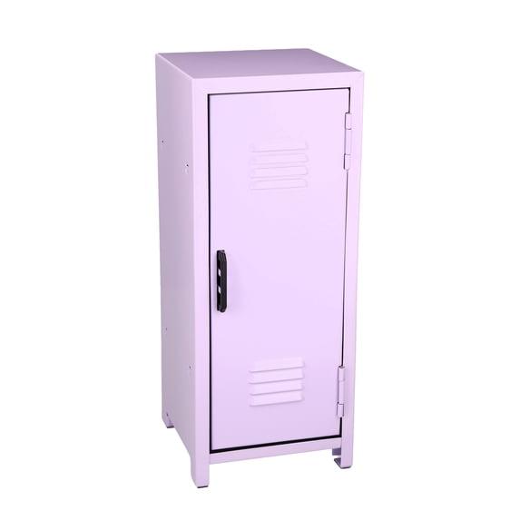 Pen+Gear Mini Metal Desktop Locker, Purple