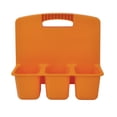 thumbnail image 1 of Pen+Gear Plastic Supply Caddy Desk Organizer, Orange, 1 of 7