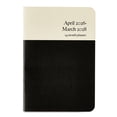 thumbnail image 1 of Pen+ Gear Monthly Small (4.5" x 6.5") Two-Tone Papyruse Beige and Black Textured 24 Month Pocket Planner, 1 of 5