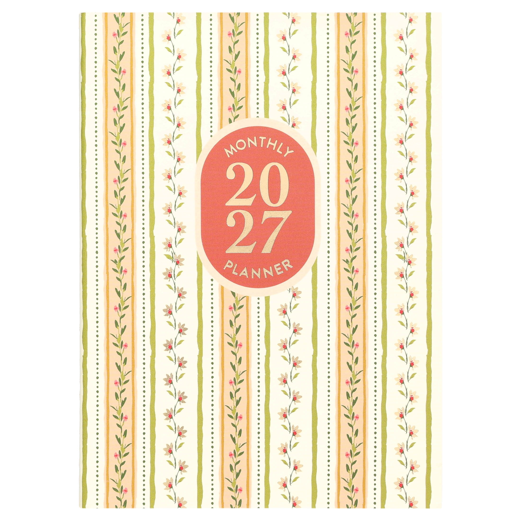 Pen+Gear 15-Month Monthly Planner, October 2026-December 2027, Floral, 5.5 in x 7.5 in