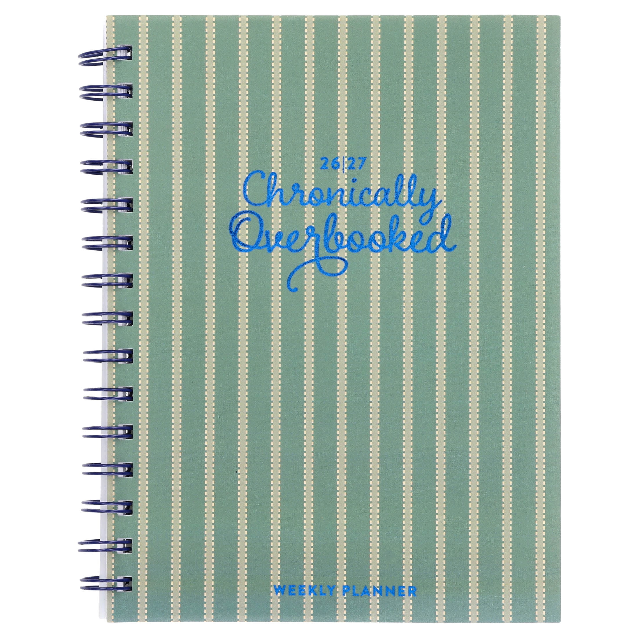 Pen+Gear 15-Month Weekly and Monthly Planner, October 2026-December 2027, Green, 6.45 in x 8.06 in