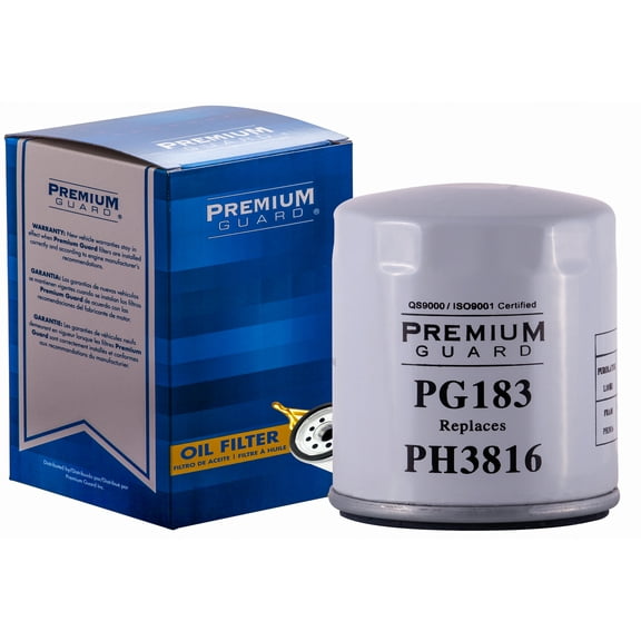 PG Oil Filter PG183| Fits 1971 BMW 1802, 1966-69 2000, 1966-76 2002, 1968 2800, 1973-74 2002tii, 1984-85 318i, 1977-83 320i, 1988-91 M3, 1976-77 Lancia Beta