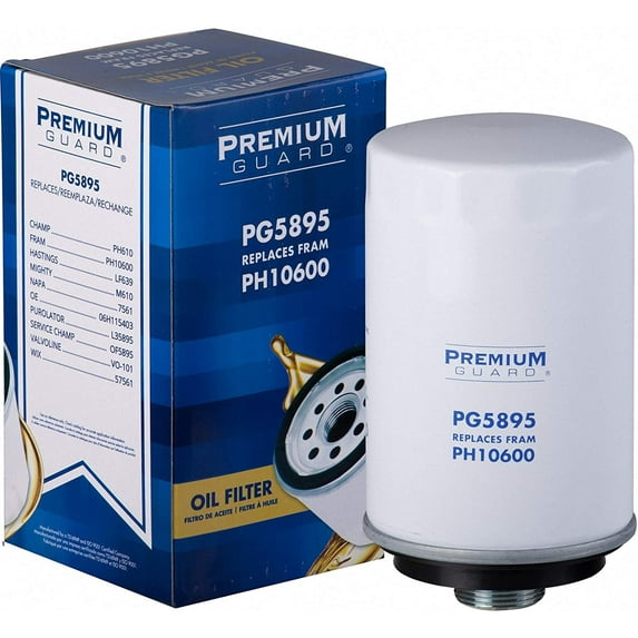 PG Engine Oil Filter PG5895 | Fits 2024 GWM Poer, 2009-2017 Volkswagen Tiguan, 2010-2017 Audi Q5, 2009-2016 A4 Quattro, 2009-2017 Volkswagen CC, 2009-2016 Audi A4, 2008-2014 Volkswagen GTI