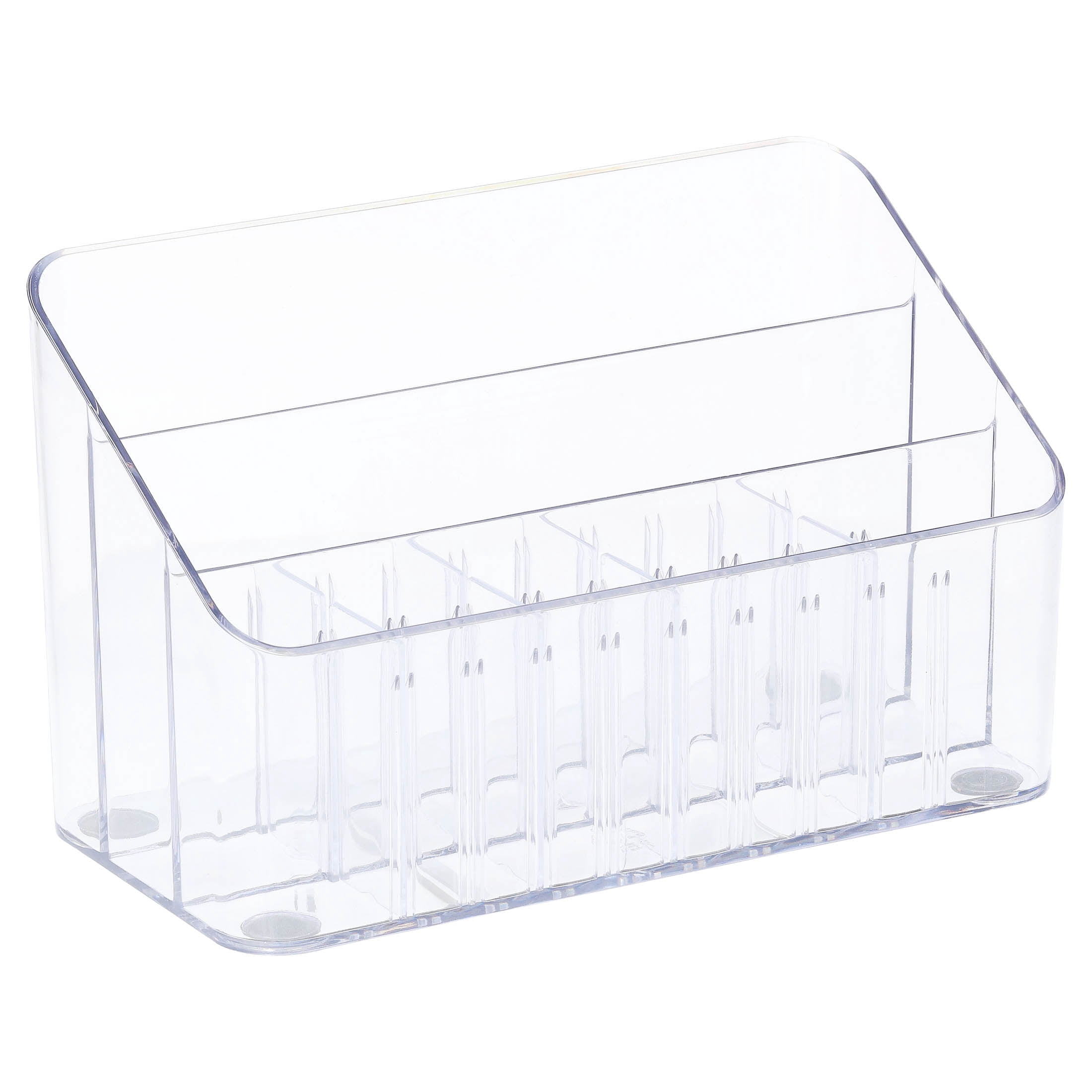 Pen+Gear Adjustable Storage Tray, Clear, 7.67 x 3.74 x 4.72
