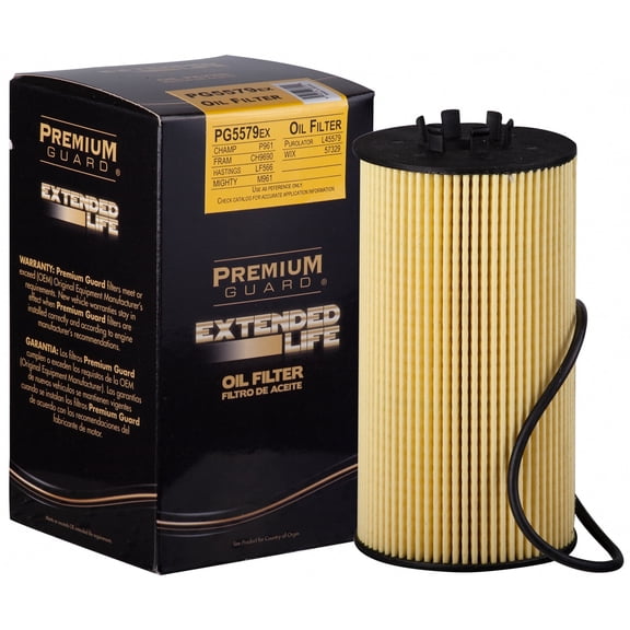 PG PG5579EX Extended Performance Oil Filter | Fits 2004-2009 Audi S4 4.2L; 2004-2006 A8 Quattro, Volkswagen Phaeton 4.2L; 2009 Q7 3.0L