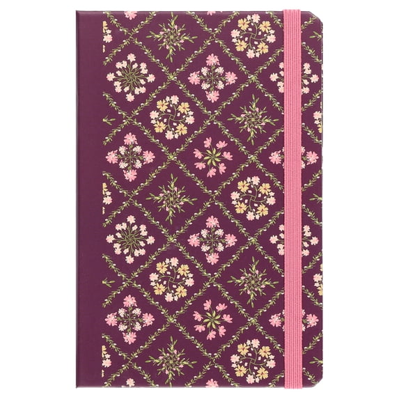 Pen+Gear Mini Journal, Maroon, 3.62” x 5.62”, Perforated, Ruled, 80 Sheets