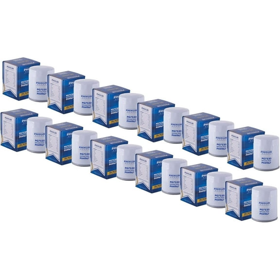 PG Standard Oil Filter PG7530 | Fits 2014-2007 Suzuki SX4, 2013-09 Grand Vitara, 2013-10 Kizashi, 2016-14 S-Cross, 2007 Aerio (Pack of 12)