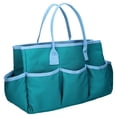 thumbnail image 1 of Pen+Gear Teal Carry-All Teacher Tote Bag Organizer, 1 of 11