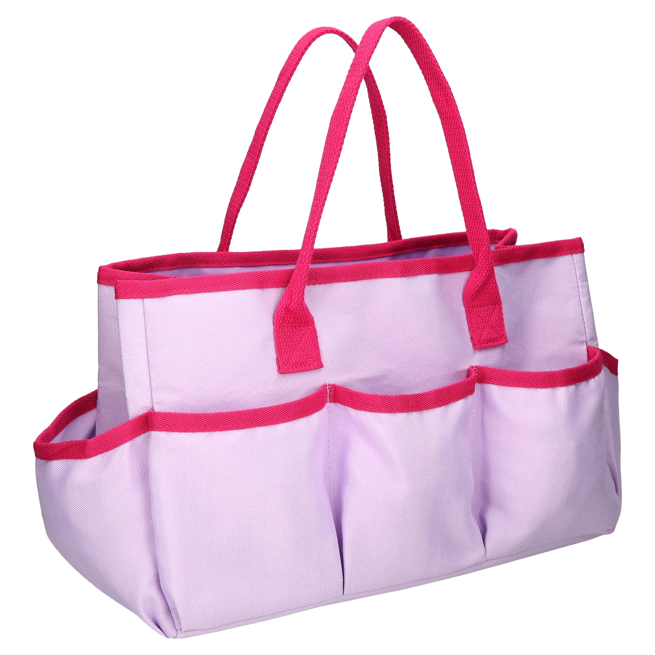 Pen+Gear Carry-All Teacher Tote Bag Organizer, Pink