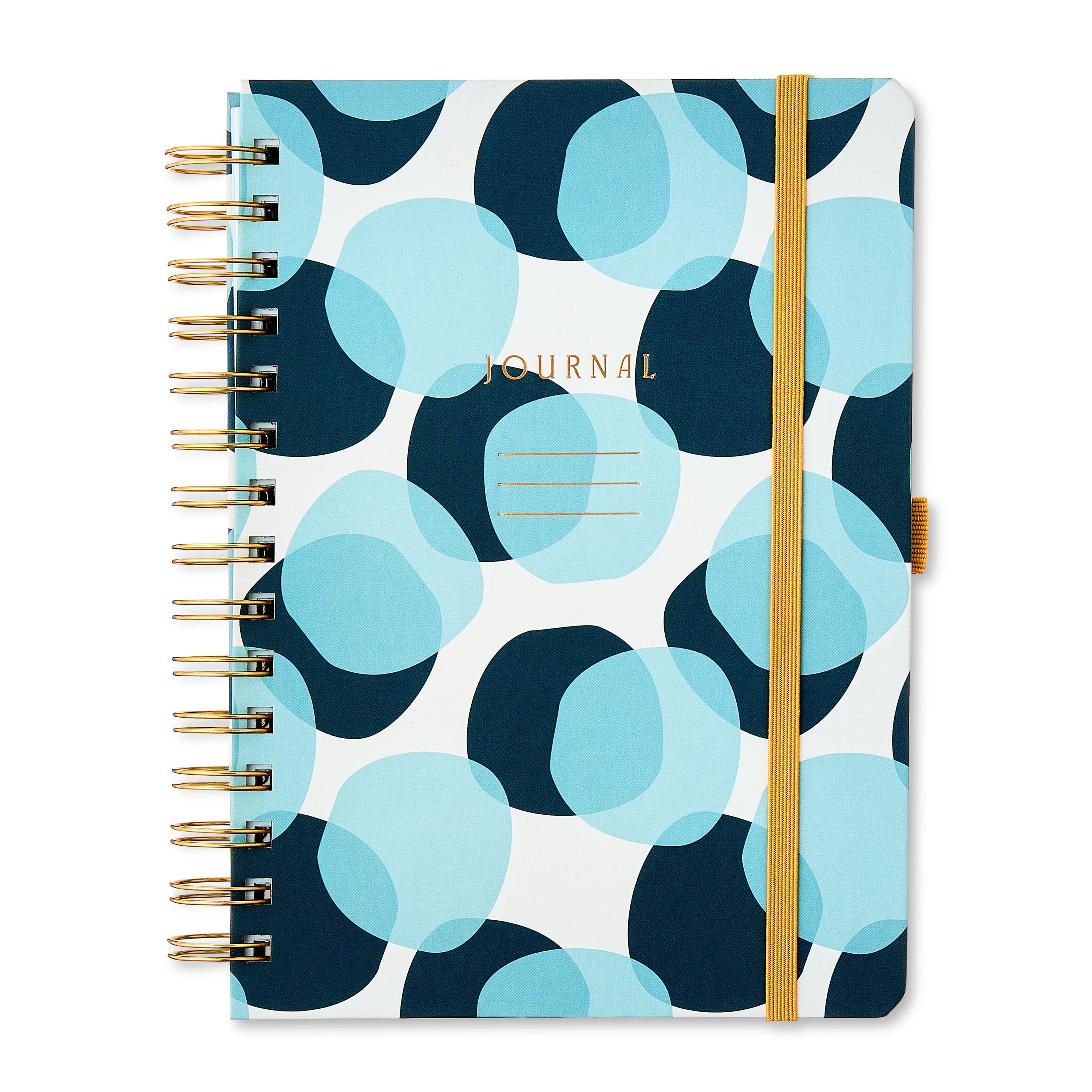 Pen+Gear Ruled Journal, 6" x 8.25", Blue Polka Dots, 192 Pages
