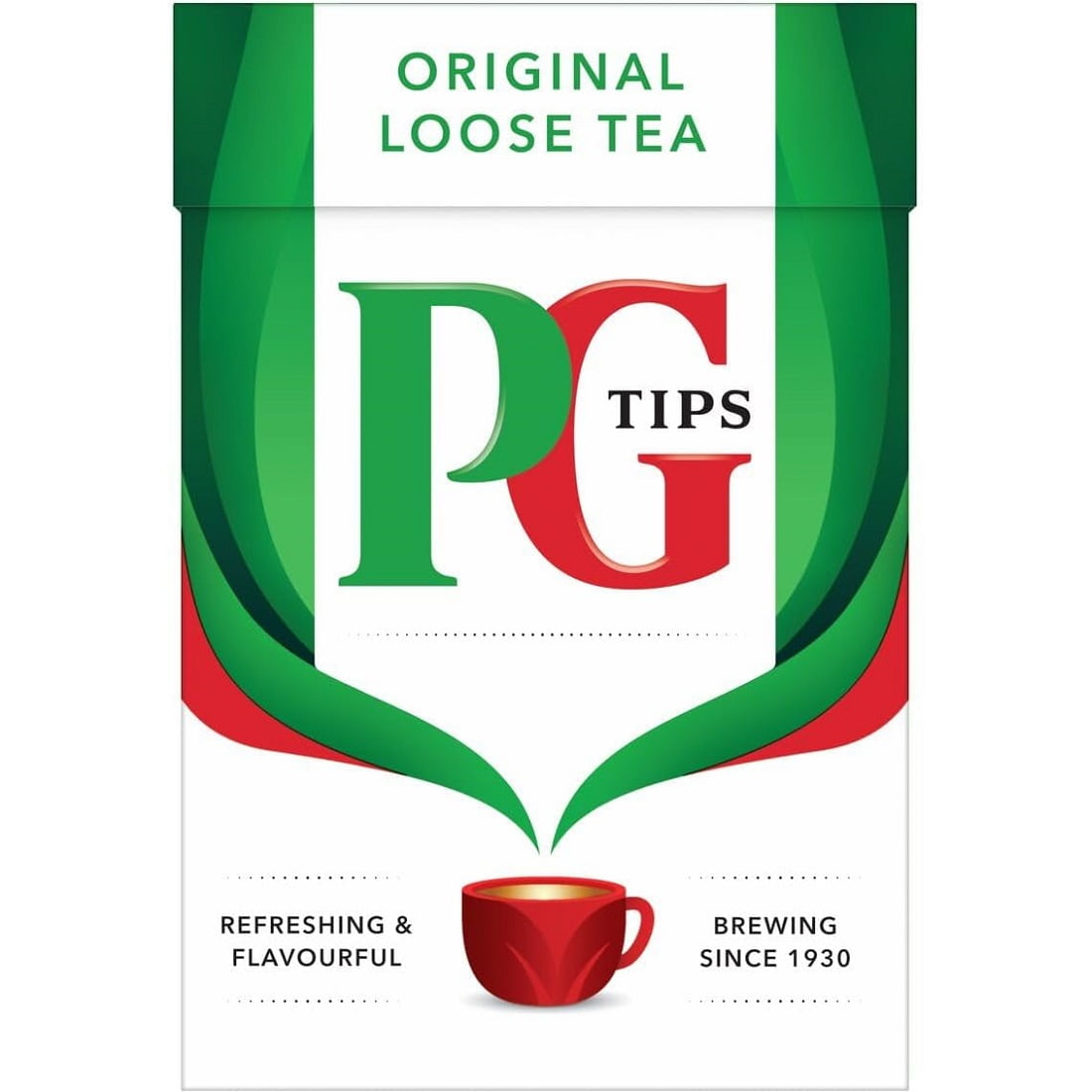 PG Tips Black Tea, Loose Tea, 8.8-Ounce Boxes (Pack of 6)