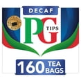 thumbnail image 1 of PG Tips Decaf Black Tea 160 Tea Bags 464g, Imported from Britain, 1 of 5