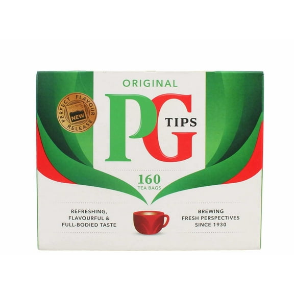 PG Tips Original 160 Tea Bags (Non-Pyramid)