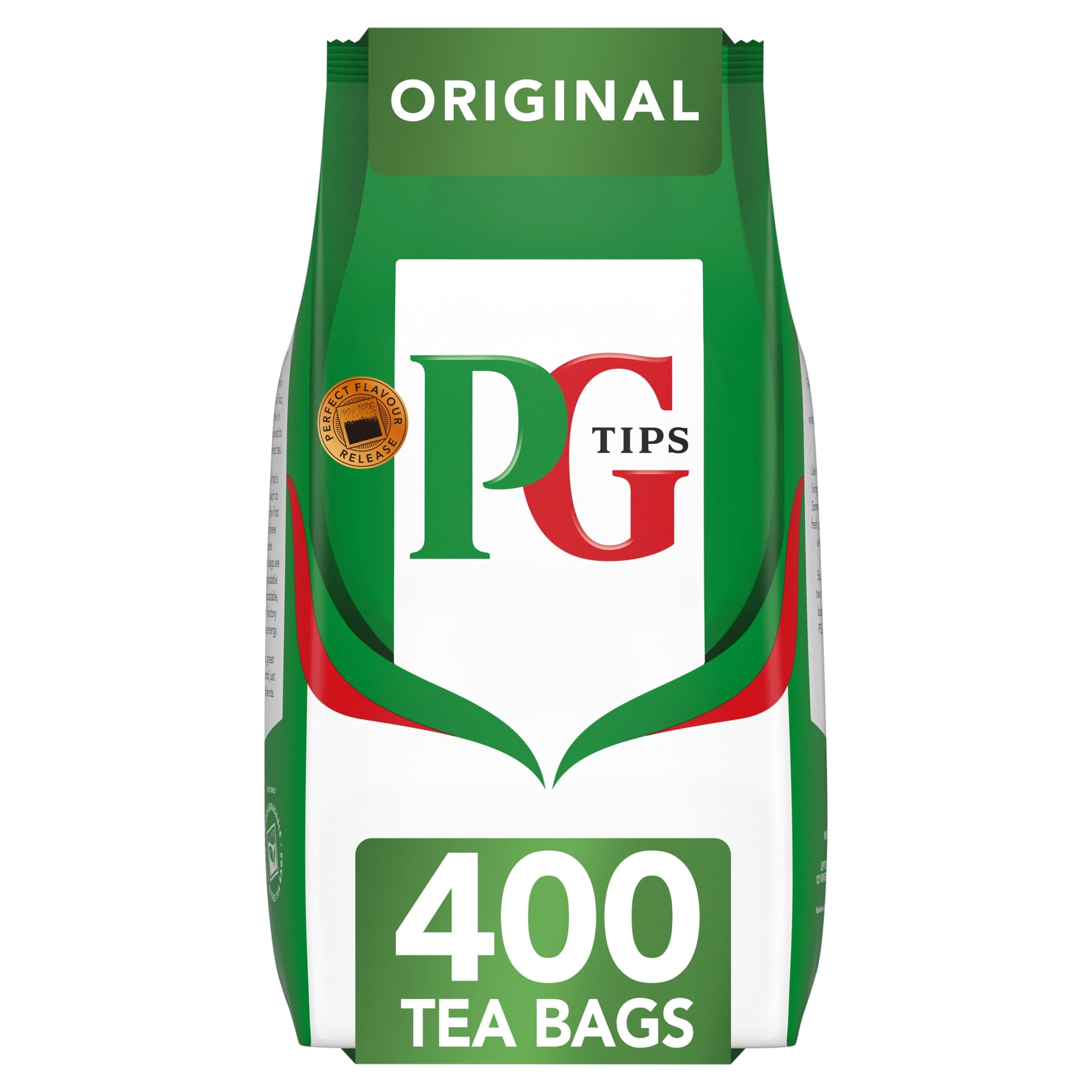 PG Tips Original Black Tea 400 Tea Bags 1.16kg, Imported from Britain ...