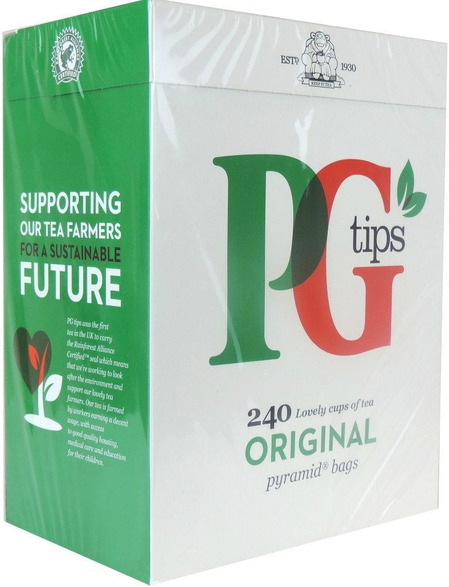 PG Tips English Breakfast 29013801 - Bolsas de té (25 unidades) :  : Alimentación y bebidas
