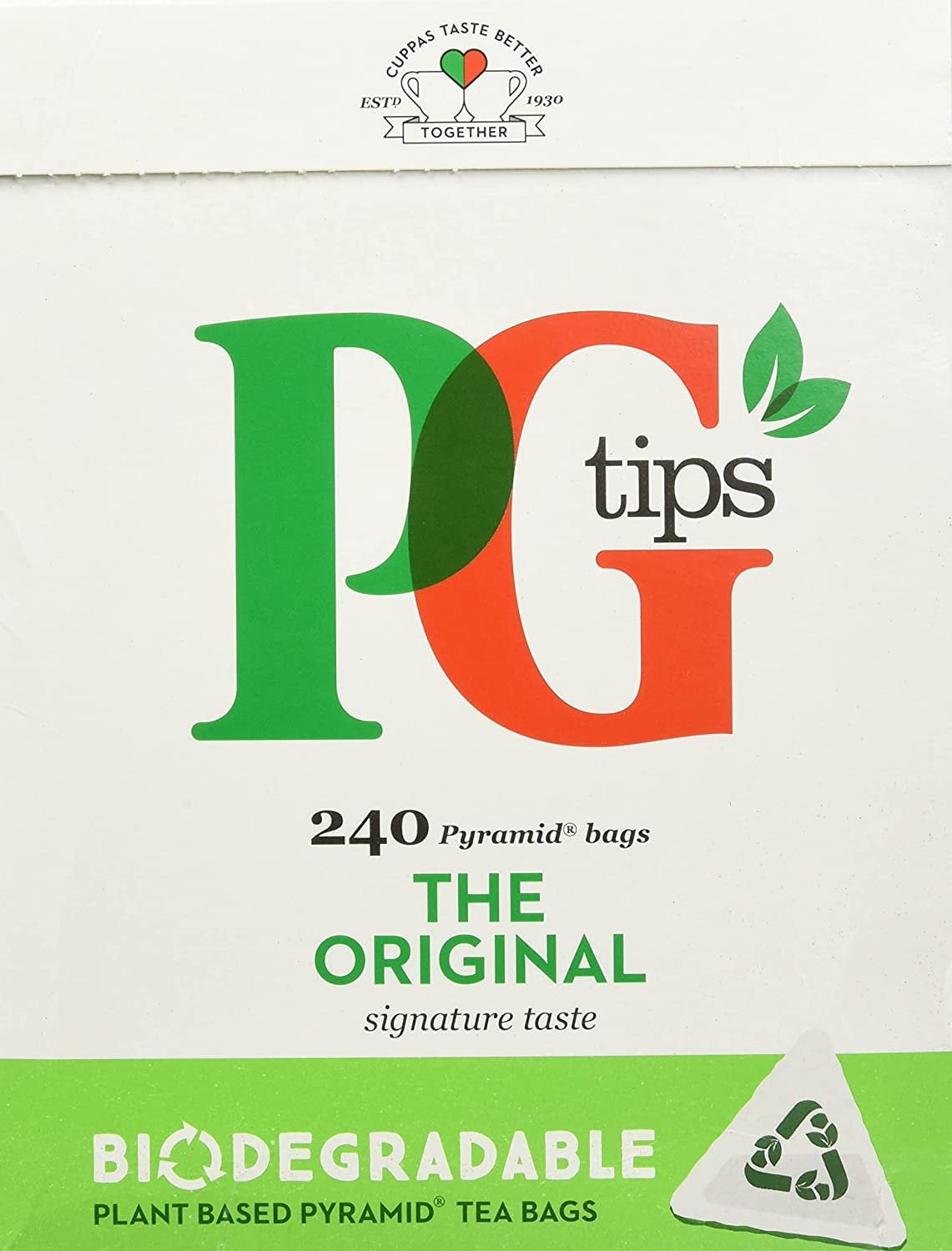 PG Tips Bolsas de té originales de pirámide 4 x 240 960 bolsas – Yaxa  Colombia