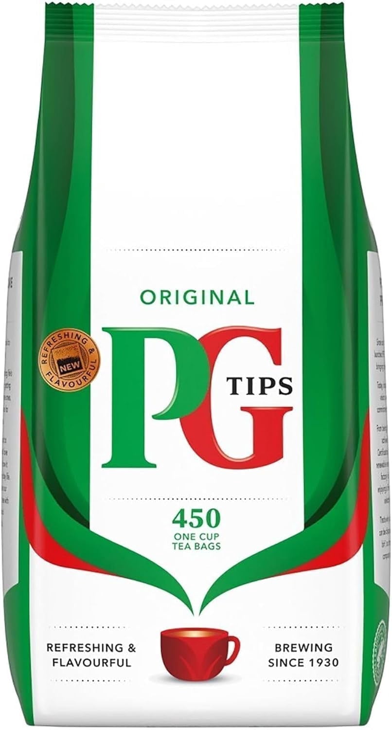 PG Tips Original Tea 450s Bags Pack Refreshing and Flavourful British ...