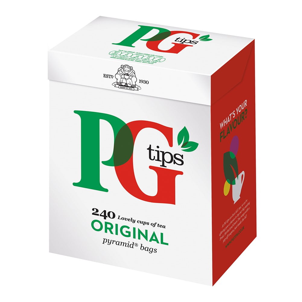 PG Tips Tea - 4pk x 240 Teabags 