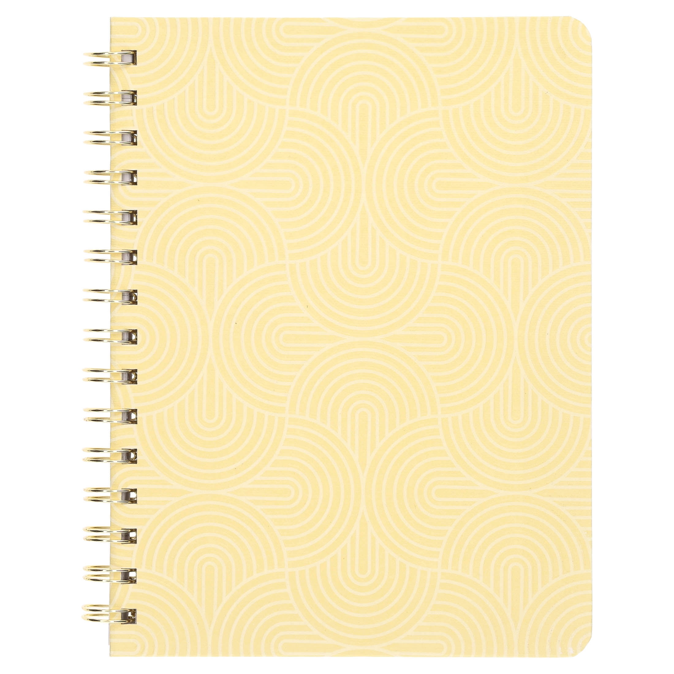 Pen+Gear Spiral Journal, 6 x 8, Ruled, 160 Pages, Yellow