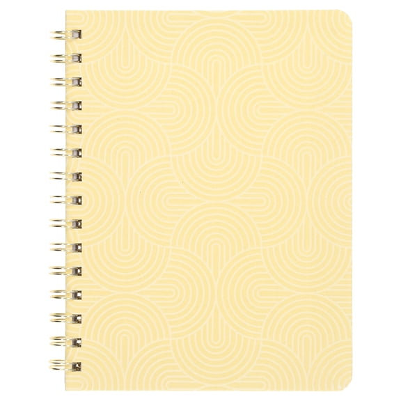 Pen+Gear Spiral Journal, 6 x 8, Ruled, 160 Pages, Yellow