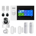 PG107 Tuya Security Alarm System Kit App Control With Ip Camera Auto