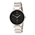 thumbnail image 1 of PG2043 Men's Easy Style Black Dial Stainless Steel Bracelet Watch, 1 of 3