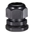 thumbnail image 1 of PG21 Cable Gland Waterproof Connector Plastic Wire Joints Black for 13-18mm, 1 of 4