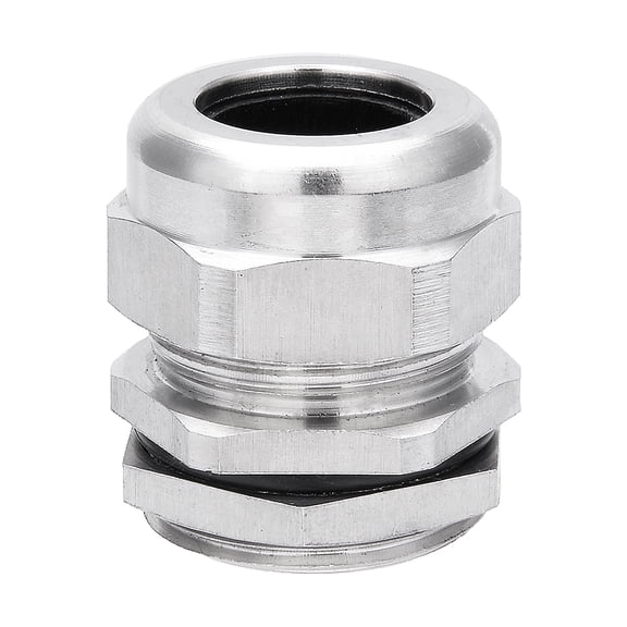 PG21 Metal Waterproof Connector Fastener Locknut Stuffing Cable Gland