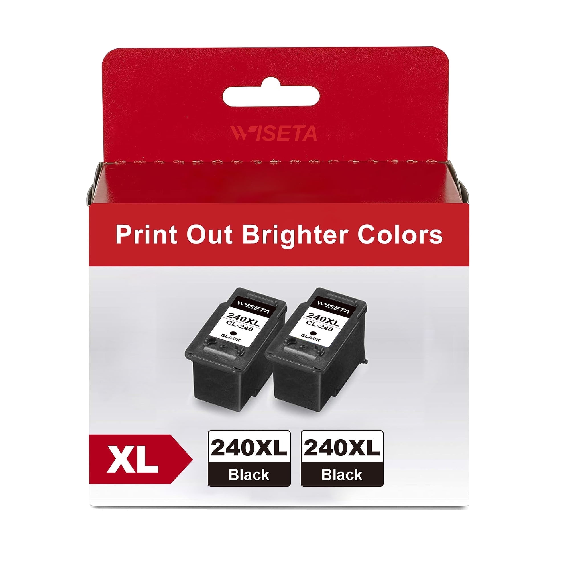 WISETA PG-240XL Black Ink Cartridges, Compatible with MG2120/MG3120 ...