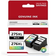PG275XL/CL276XL Compatible for Canon Ink 275 and 276 Ink Combo Pack - Black & Color Printer Ink Cartridges