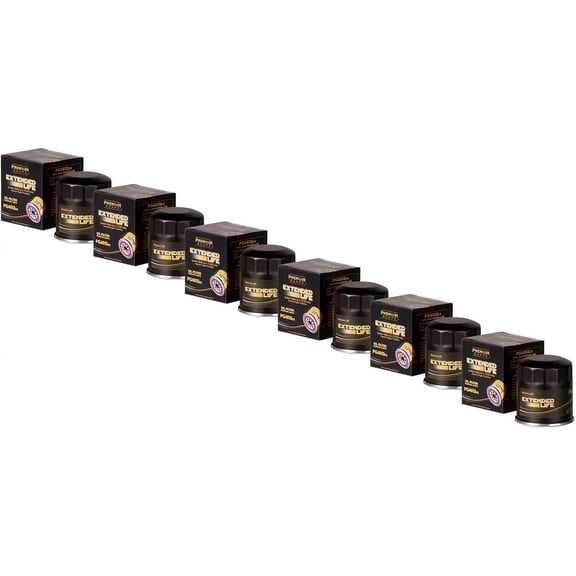 PG4612EX Extended Life Oil Filter up to 10,000 Miles | Fits 2023-1971 Honda, Nissan, Mazda, Acura, INFINITI, Mitsubishi, Saturn, Toyota, Smart, Dodge, Scion, Fiat, Kia, Renault, Ram (Pack of 6)