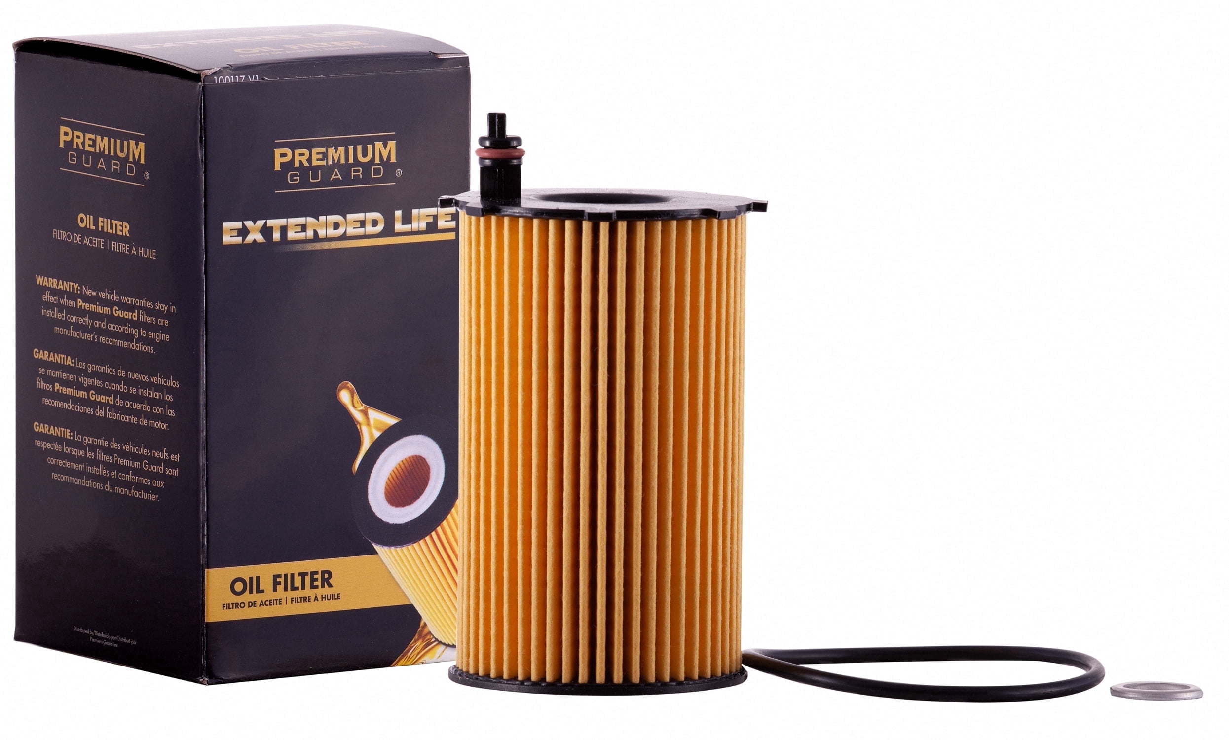 PG PG6127EX Extended Performance Oil Filter | Fits 2014-2018 Kia Sorento 3.3L; 2013-2018 Hyundai Santa Fe 3.3L; 2011-2013 Sorento 3.5L; 2010-2012 Santa Fe 3.5L